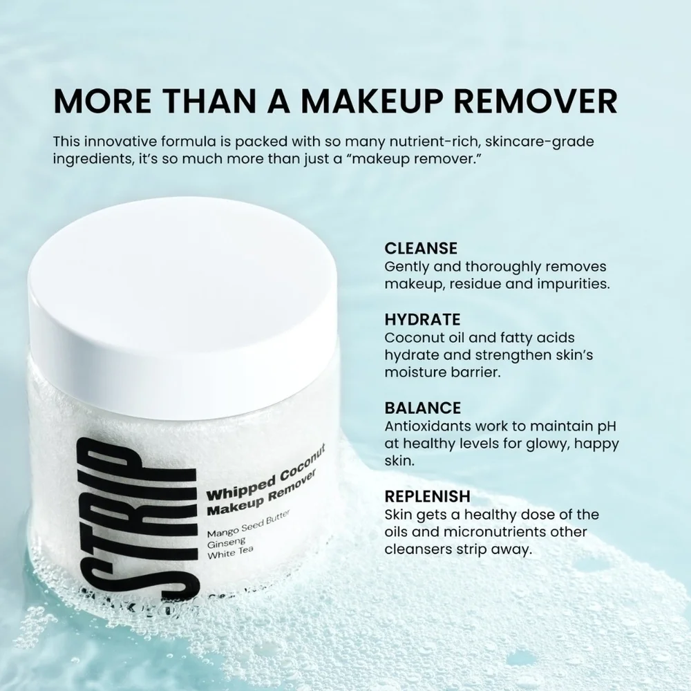 Strip Makeup Whipped Coconut Makeup Remover FULL-SIZE